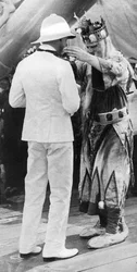 The Prince of Wales Decorated by King Neptune, HMS Repulse, 1925