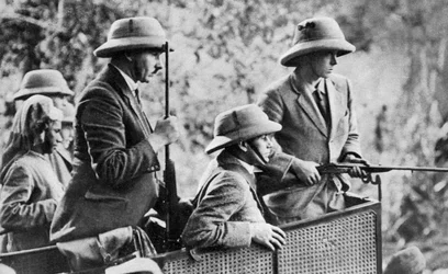 The Prince of Wales Tiger Shooting in Nepal, the Indian Tour, 1921