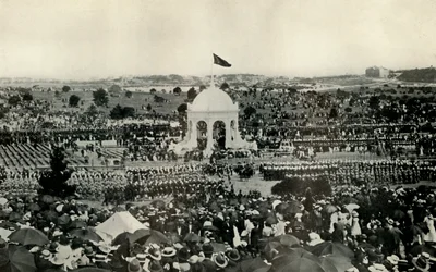 The Proclamation of the Commonwealth of Australia at Sydney on January 1st, 1901, c1930