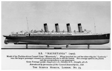 The RMS Mauretania