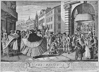 The Review: A Satire on Hoops, c1733