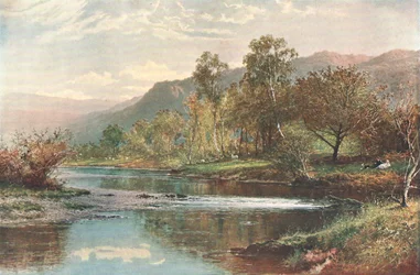The River Running into Derwent Water