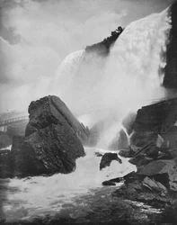 The Rocks Beneath the American Fall, 19th Century