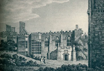 The Ruins of Cowdray House, near Midhurst, Sussex