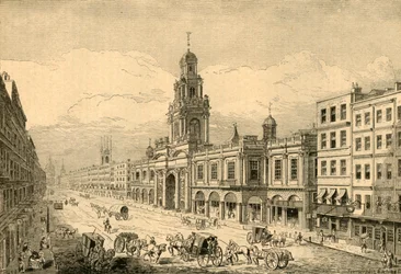 The Second Royal Exchange, Cornhill, 1897