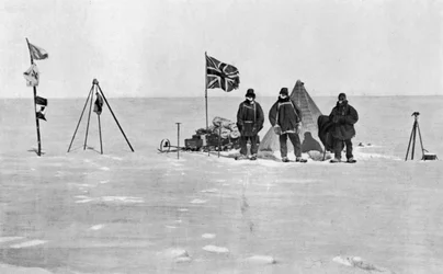 The Shackleton camp, Antarctica, Christmas Day