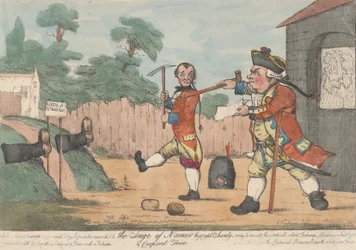 The Siege of Namur by Captain Shandy and Corporal Trim Tristram Shandy