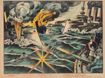 The Sinking of the German Cruiser SMS Magdeburg