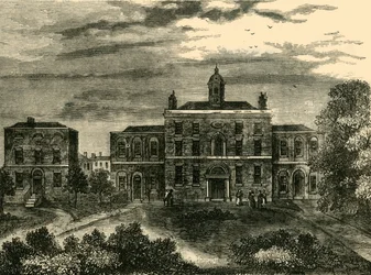 The Small-Pox Hospital, Kings Cross, in 1800