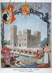 The Spanish Pavilion at the Universal Exhibition of 1900, Paris