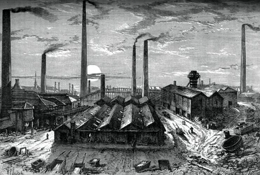 The St Rollox chemical works, Glasgow