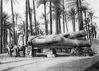 The Statue of Rameses II, Cairo, Egypt, c1920s