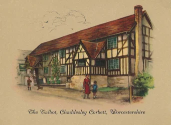 The Talbot, Chaddesley Corbett, Worcestershire, 1939