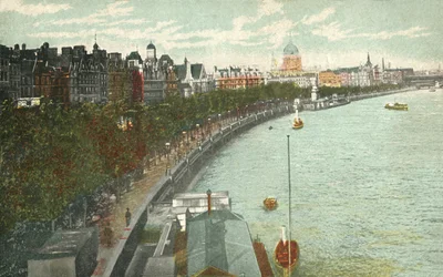 The Thames Embankment, London