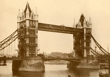 The Tower Bridge, London, c1930