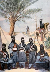 The Tuareg Caravan at the Winter Velodrome, Paris