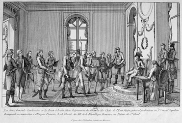 The Two Consuls Cambacérès and Le Brun nominate Napoleon Emperor