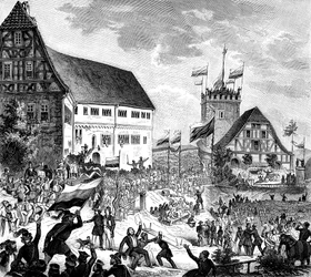 The Wartburg Festival on 12 June 1848
