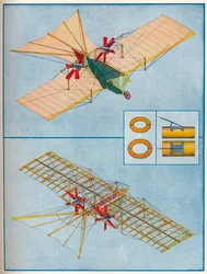 The aeroplane proposed by Henson in his patent of 1842, c1936 c1937
