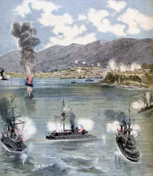 The Attack on Valparaiso, the Chilean Revolution, 1891