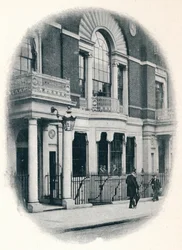 The bay window, Boodles Club, London
