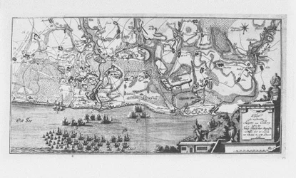 The capture of the Prussian fortress of Kolberg on 16 December 1761