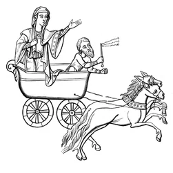 The Carruca, 9th Century
