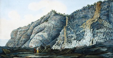 The cone of Mount Somma, Kingdom of Naples, c 1776