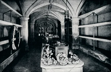 The Crypt Under the Chancel of St Georges Chapel, Windsor Castle, 1910-1911