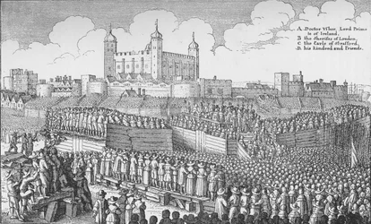 The Execution of the Earl of Strafford on Tower Hill, London, 12 May 1641, 1903