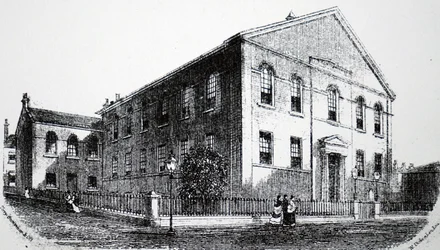 The exterior of the United Methodist Free Church
