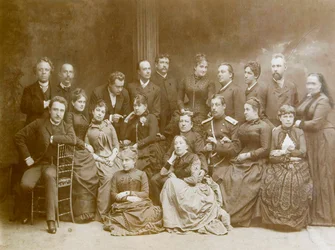 The first dramatic theatre group in Warsaw
