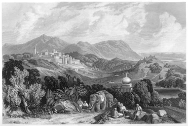 The Fortress of Nahan in the Dominion of Oude, India, c1860