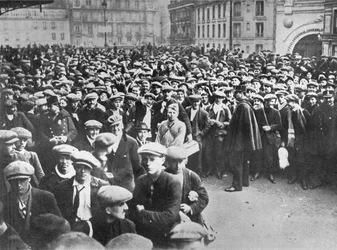 The New French Armies: Conscripts and Volunteers Waiting to Enrol for Service