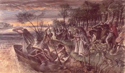 The Offering of an Iron Age Shield to the River