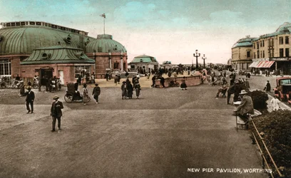 The Pavilion on the Pier, Worthing, West Sussex, Early 20th Century