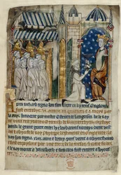 The poisoning of King John, 13th century
