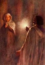 The Rays Shone Upon the Maiden