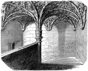 The Staircase of the Hotel de Bourgogne, Paris