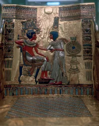 The Throne of Tutankhamun (detail)