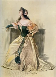 Theatre De La Porte-Saint-Martin - Falstaff - Nelly. - Mlle. Pannetier