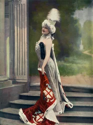 Theatre Des Varietes - Paris Aux Varietes - La Commere - Mlle. Saulier, 1904