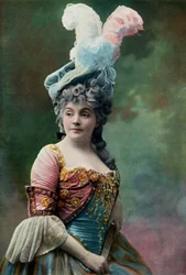 Theatre Municipal De La Gaite - Mme. Rejane, Role de la Montansier