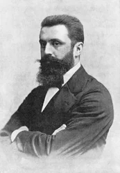 Theodor Herzl 1860-1904, Zionist leader