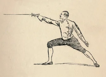 Third Position - Fencing, 1912