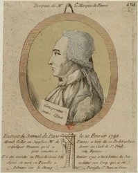 Thomas de Mahy, Marquis de Favras 1744-1790. From the Journal de Paris on February 20, 1790