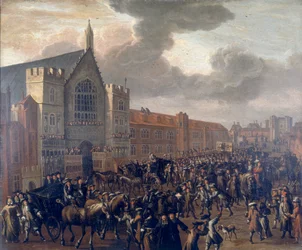 Titus Oates in the Pillory