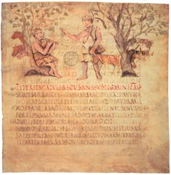 Tityrus Playing the Pipes