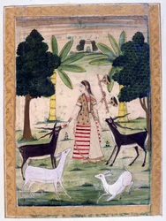 Todi Ragini, Ragamala Album, School of Rajasthan