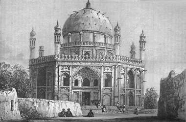 Tomb of Ahmed Shah, Adjoining the Citadel, Candahar, c1880